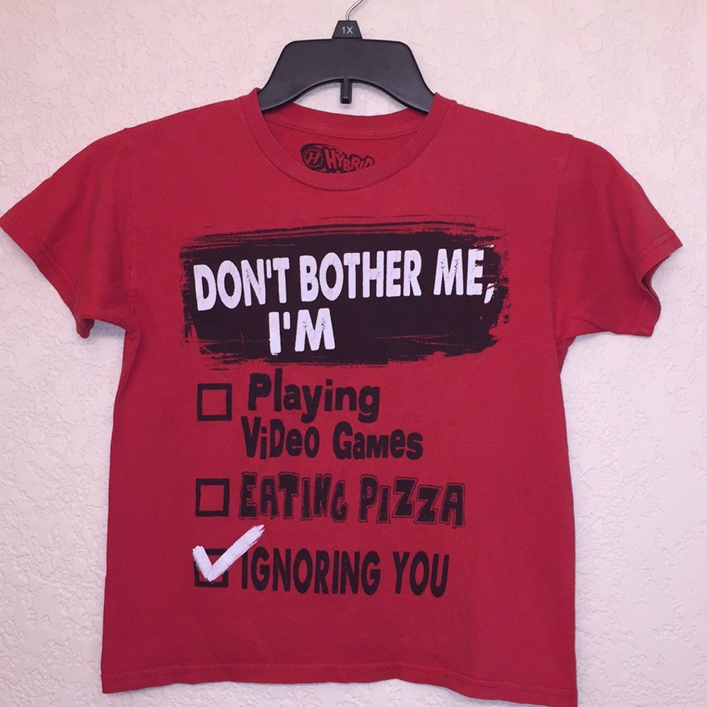 Boy's Red Tee
